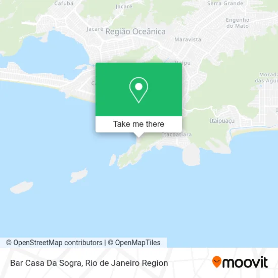 Bar Casa Da Sogra map