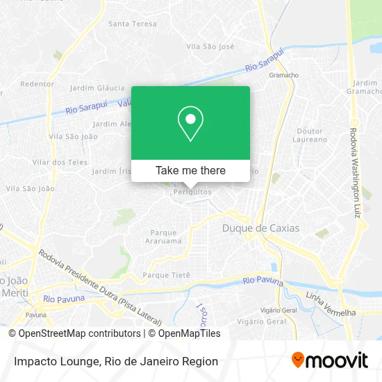 Impacto Lounge map