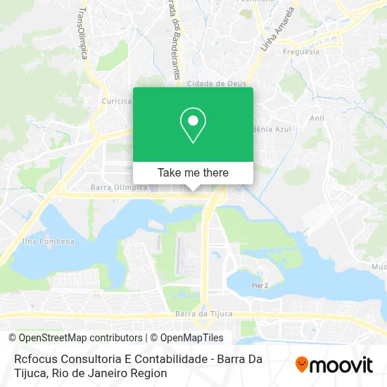 Rcfocus Consultoria E Contabilidade - Barra Da Tijuca map