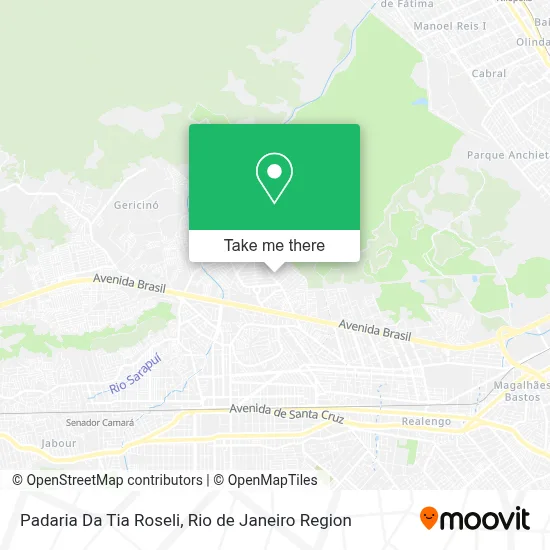 Padaria Da Tia Roseli map