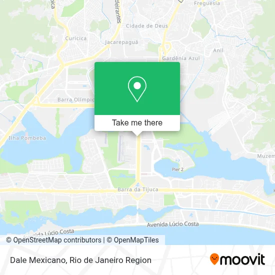 Dale Mexicano map