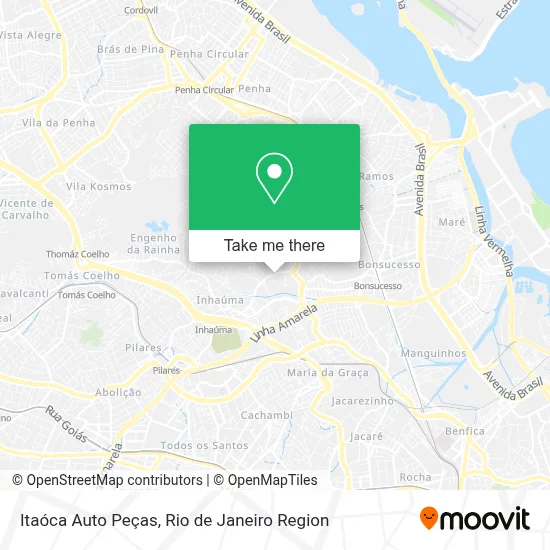 Itaóca Auto Peças map