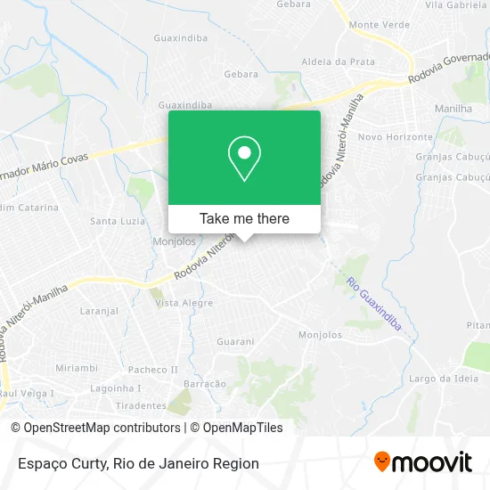 Espaço Curty map