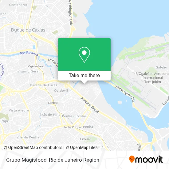 Grupo Magisfood map