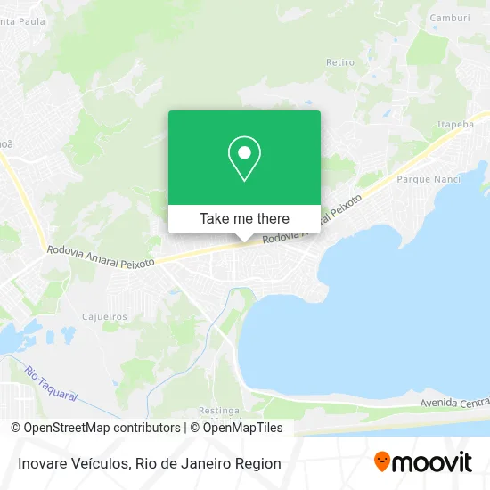 Inovare Veículos map
