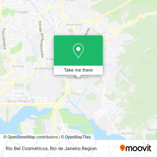 Rio Bel Cosméticos map
