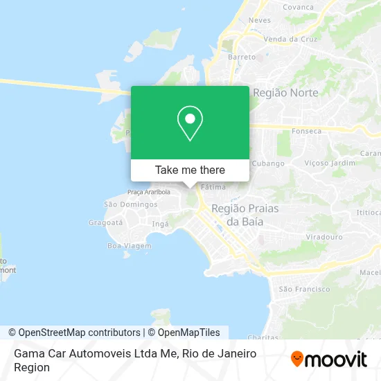 Gama Car Automoveis Ltda Me map