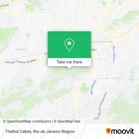 Thathá Cakes map