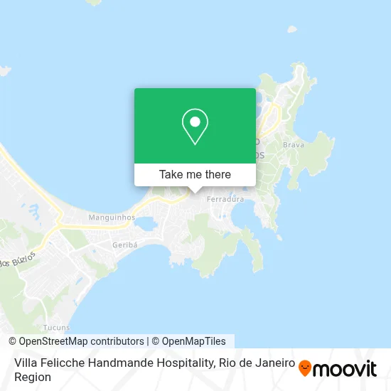 Villa Felicche Handmande Hospitality map