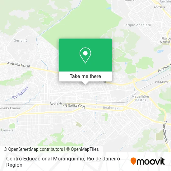 Centro Educacional Moranguinho map
