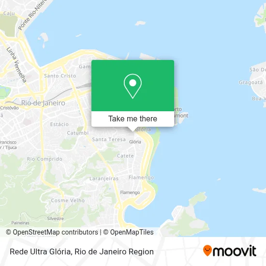Rede Ultra Glória map