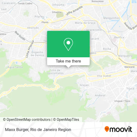 Maxx Burger map