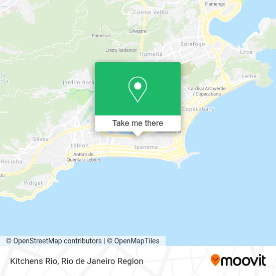 Kitchens Rio map