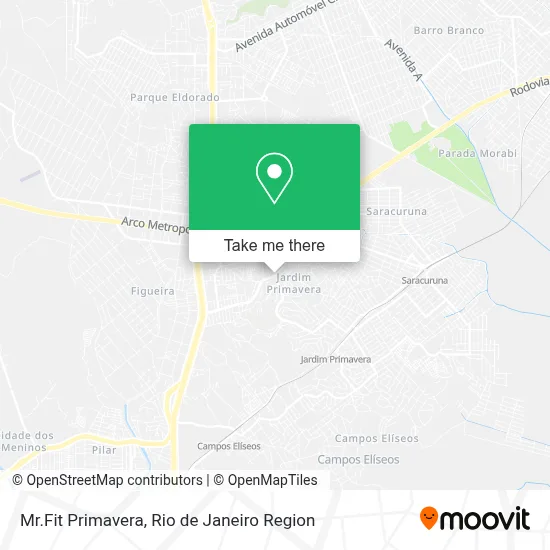 Mr.Fit Primavera map