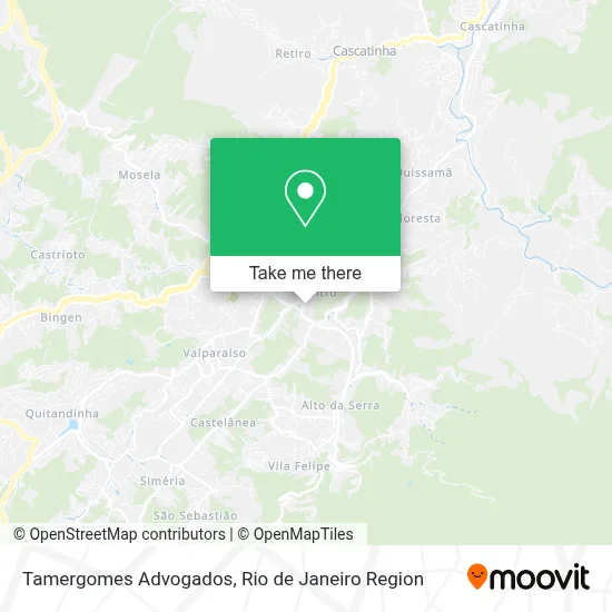 Tamergomes Advogados map