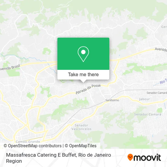 Massafresca Catering E Buffet map