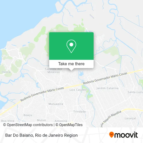 Bar Do Baiano map