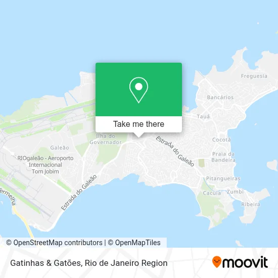 Gatinhas & Gatões map