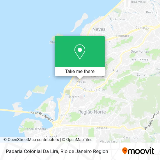 Padaria Colonial Da Lira map