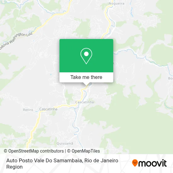 Auto Posto Vale Do Samambaia map