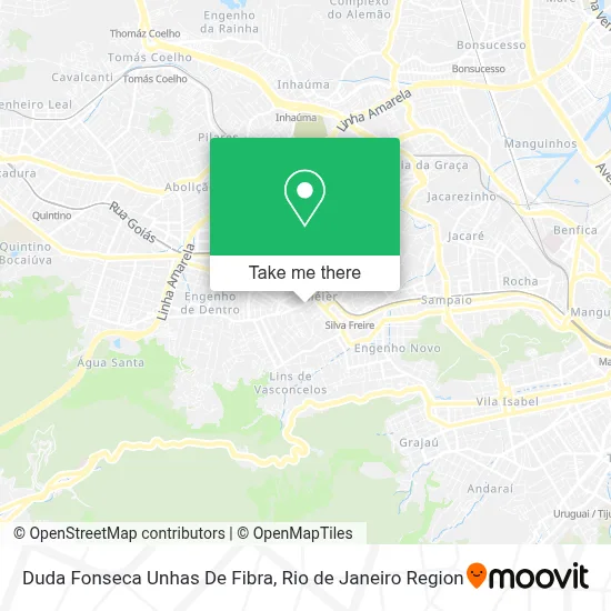 Duda Fonseca Unhas De Fibra map