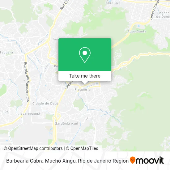 Barbearia Cabra Macho Xingu map