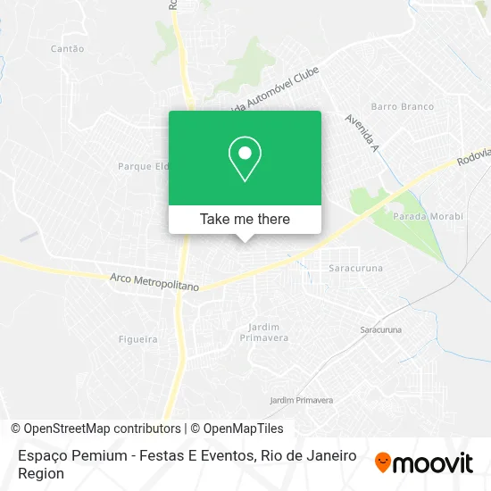 Espaço Pemium - Festas E Eventos map