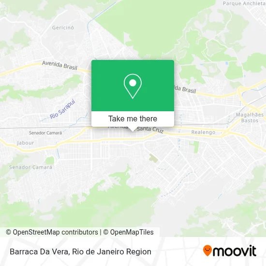 Barraca Da Vera map