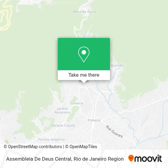 Assembleia De Deus Central map