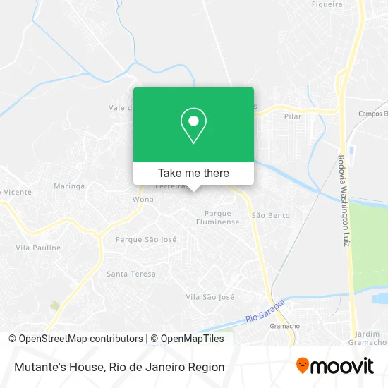 Mutante's House map