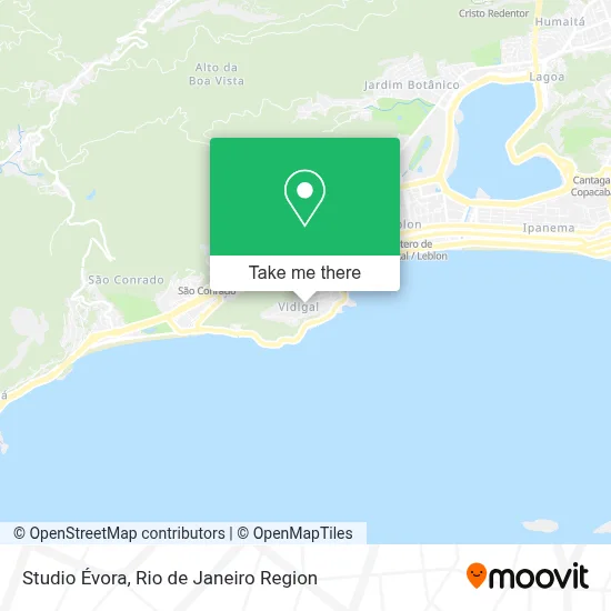 Studio Évora map