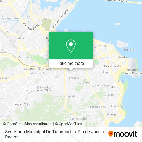 Secretaria Municipal De Transportes map