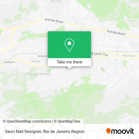 Saori Nail Designer map