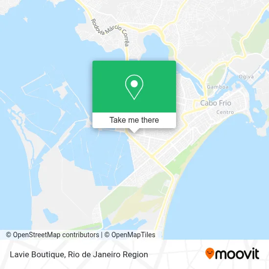 Lavie Boutique map
