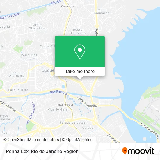 Penna Lex map