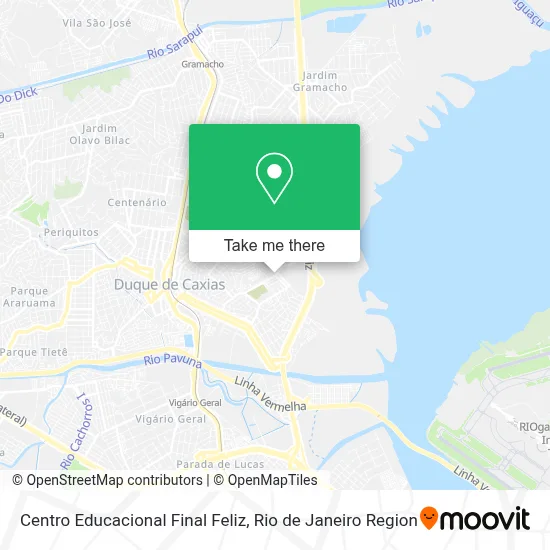 Centro Educacional Final Feliz map