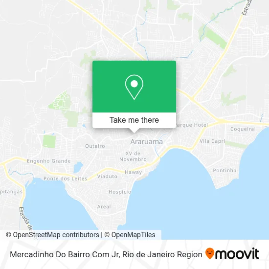 Mercadinho Do Bairro Com Jr map