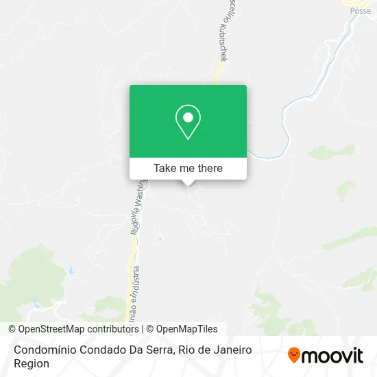 Condomínio Condado Da Serra map
