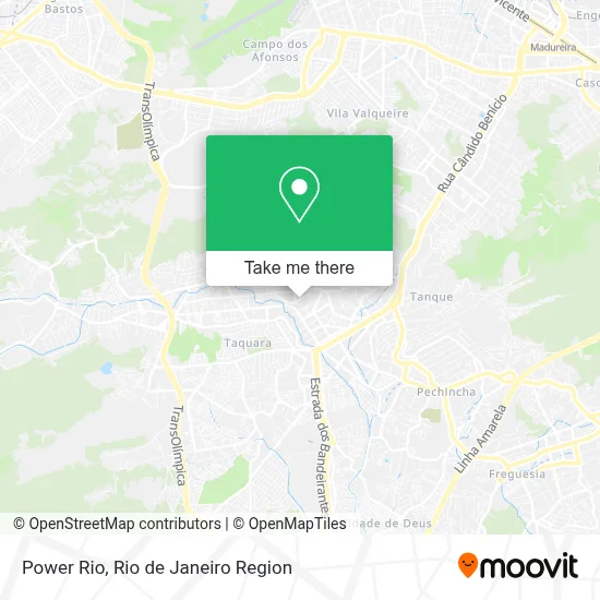 Power Rio map