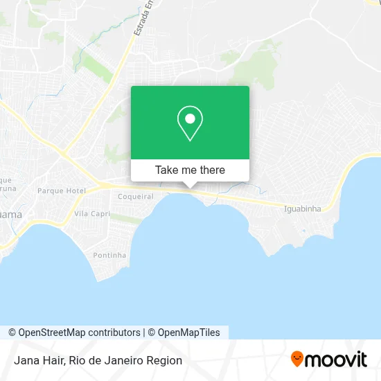 Jana Hair map