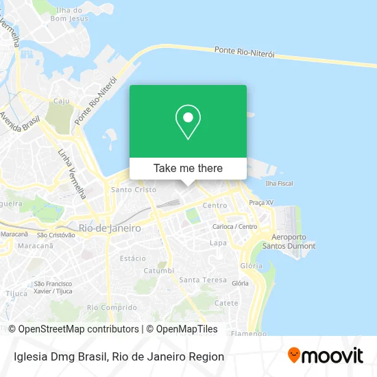 Iglesia Dmg Brasil map