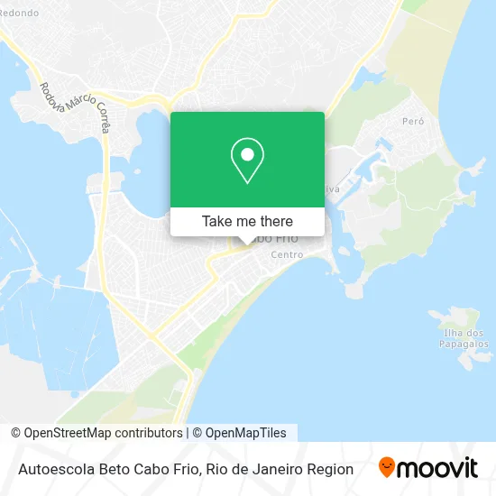 Autoescola Beto Cabo Frio map