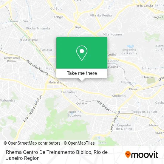 Rhema Centro De Treinamento Biblico map