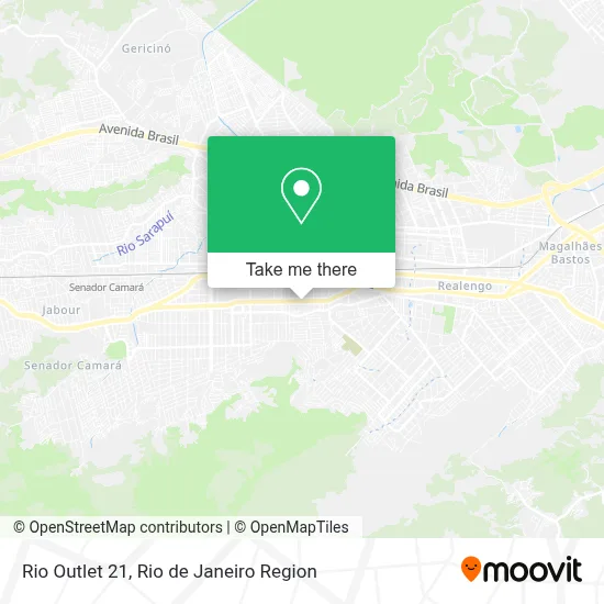 Rio Outlet 21 map