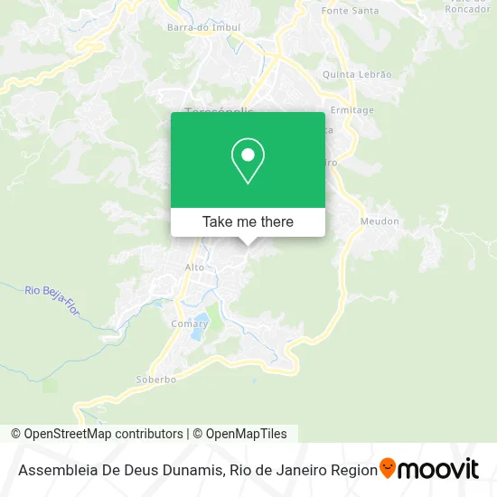 Assembleia De Deus Dunamis map