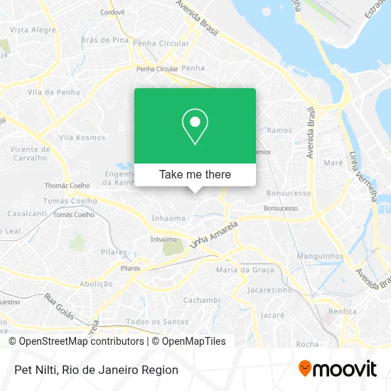 Pet Nilti map