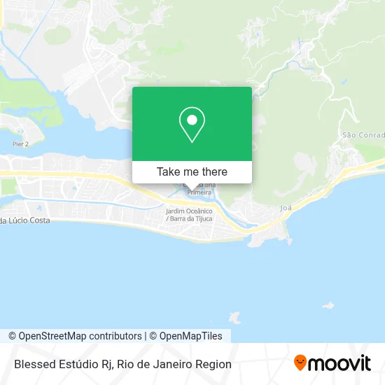 Blessed Estúdio Rj map
