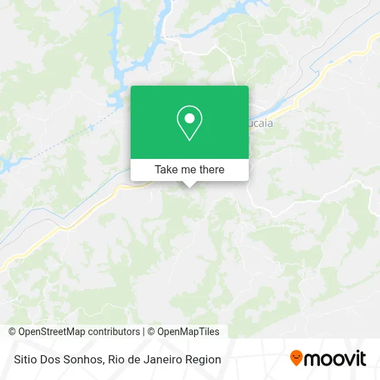 Sitio Dos Sonhos map