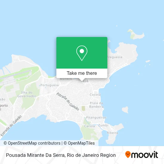 Pousada  Mirante Da Serra map