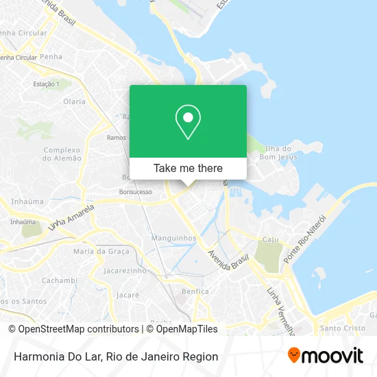 Harmonia Do Lar map